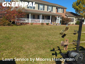 Landscaping Maintenance in Dover, 19901, Backyard Mowing by Moores Handyman, work completed in Dec , 2025