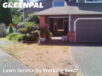 Backyard Mowing in Renton, 98058, Property Maintenance by Working Yardz, work completed in Aug , 2025