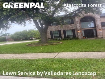 Grass Cutin Humble,77346,Grass Cutting by Valladares Landscap, work completed in Jun , 2026