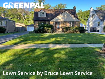 Mowing Services in River Forest, 60305, Turf Services by Bruce Lawn Service, work completed in Dec , 2025