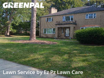 Backyard Mowing in Binghamton, 13905, Lawn Cutting by Ez Pz Lawn Care, work completed in Nov , 2025