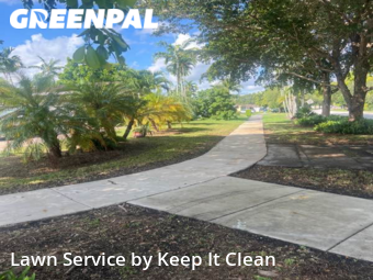 Lawn Maintenancein Kendall,33176,Lawn Mowing Service by Keep It Clean, work completed in Dec , 2025