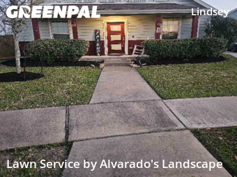 Grass Cutin Atascocita,77346,Lawn Mowing Service by Alvarado's Landscape, work completed in Dec , 2025