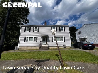 Front Yard Mowing in Waterbury, 6705, Weekly Mowing by Quality Lawn Care, work completed in Oct , 2025