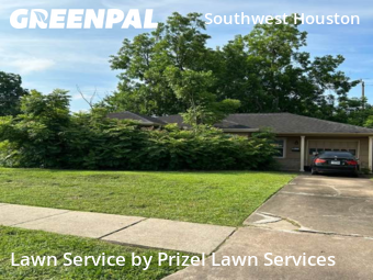 Grass Cuttingin Bellaire,77401,Lawn Service by Prizel Lawn Services, work completed in Jan , 2026