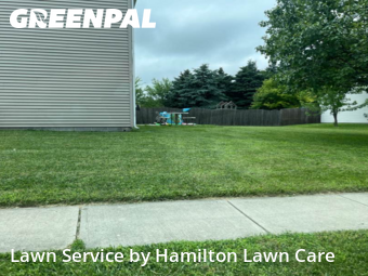 Lawn Mowin Cicero,46034,Grass Cutting by Hamilton Lawn Care, work completed in Dec , 2025