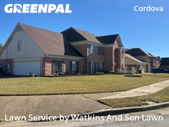 Yard Care Services in Cordova, 38016, Weekly Mowing by Watkins And Son Lawn, work completed in Dec , 2025