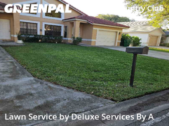 Weed Trimming in Coral Springs, 33065, Lawn Care by Deluxe Services By A, work completed in Dec , 2025