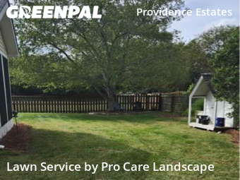 Lawn Carein Matthews,28105,Lawn Mow by Pro Care Landscape , work completed in Oct , 2025