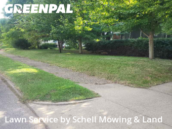 Weekly Mowing in Terre Haute, 47804, Property Maintenance by Schell Mowing & Land, work completed in Nov , 2025