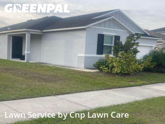 Lawn mowed in Davenport, 33896