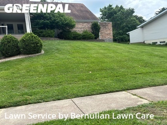 Lawn Mowin Chesterfield,63017,Lawn Maintenance by Bernulian Lawn Care, work completed in Jun , 2026