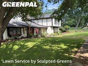Lawn mowed in Fairview, 75069