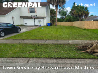 Lawn Work in Rockledge, 32955, Yard Mowing by Brevard Lawn Masters, work completed in Nov , 2025