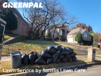 Lawn Mowin Keller,76248,Lawn Cutting by Santos Lawn Care , work completed in Jan , 2026
