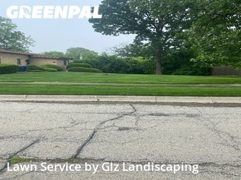Lawn Cutting in North Chicago, 60064, Lawn Work by Glz Landiscaping, work completed in Nov , 2025