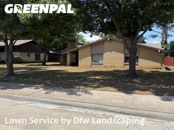 Lawn Mowing Servicein Lewisville,75077,Yard Mowing by Dfw Landscaping , work completed in Jun , 2026