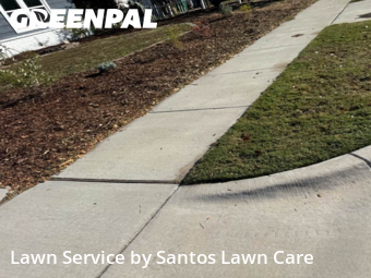 Lawn Servicein Haltom City,76117,Lawn Cutting by Santos Lawn Care , work completed in Nov , 2025