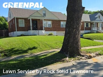 Lawn Mowing Servicein Affton,63123,Lawn Maintenance by Rock Solid Lawncare, work completed in Jun , 2026