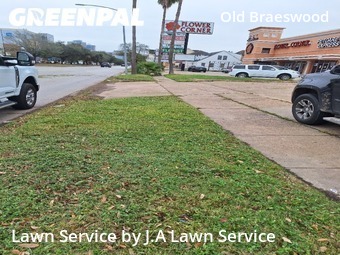 Lawn Cutin Houston,77030,Lawn Cutting by J.A Lawn Service, work completed in Dec , 2025