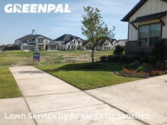 Lawn Carein Wylie,75098,Lawn Mowing Service by Edgar Ortiz Sanchez, work completed in Nov , 2025