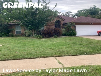 Lawn Cutin Flower Mound,75028,Yard Mowing by Taylor Made Lawn , work completed in Jun , 2026