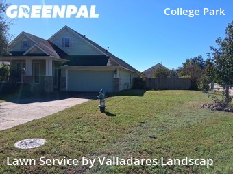 Lawn Maintenancein Conroe,77385,Lawn Mowing by Valladares Landscap, work completed in Dec , 2025