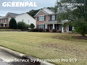 Lawn Mowing in Cary, 27518, Turf Services by Paramount Pro 919, work completed in Oct , 2025
