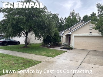 Yard Cuttingin Yulee,32097,Lawn Mowing by Castros Contracting , work completed in Jun , 2026