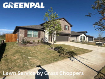 Lawn Mowingin Denton,76207,Lawn Mowing by Grass Choppers , work completed in Nov , 2025