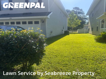 Yard Grooming in Destin, 32541, Weekly Mowing by Seabreeze Property , work completed in Oct , 2025