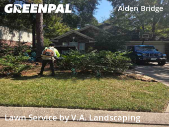 Lawn Carein The Woodlands,77382,Lawn Mowing Service by V.A. Landscaping, work completed in Dec , 2025