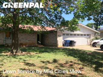 Lawn Mowingin Euless,76039,Lawn Care by Mid Cities Mow, work completed in Dec , 2025