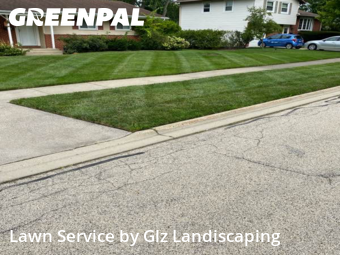 Lawn Maintenancein Palatine,60074,Yard Mowing by Glz Landiscaping, work completed in Dec , 2025