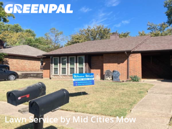 Lawn Maintenancein Bedford,76022,Grass Cutting by Mid Cities Mow, work completed in Dec , 2025