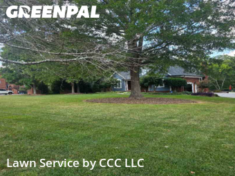 Yard Mowingin Matthews,28104,Lawn Care by CCC LLC, work completed in Oct , 2025