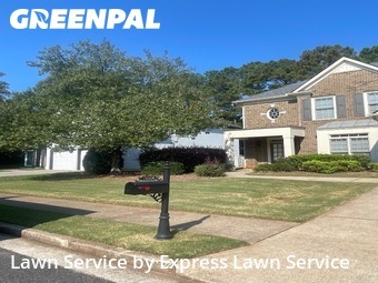 Yard Mowingin Alpharetta,30005,Lawn Cutting by Express Lawn Service, work completed in Oct , 2025