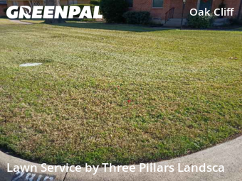 Lawn Mowing Servicein Dallas,75233,Grass Cutting by Three Pillars Landsca, work completed in Jan , 2026