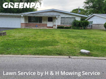Grass Cutin St Louis,63136,Grass Cut by H & H Mowing Service, work completed in Nov , 2025