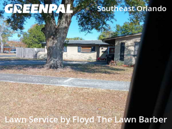 Modern Landscaping In Orlando,32812,Landscapers by Floyd The Lawn Barber, work completed in Feb , 2026
