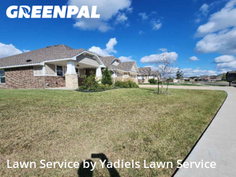 Yard Cuttingin Norman,73071,Grass Cutting by Yadiels Lawn Service, work completed in Dec , 2025