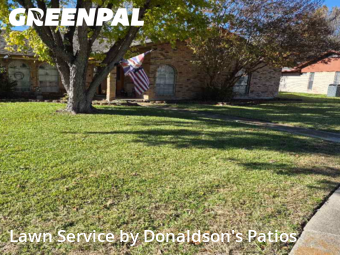 Landscaping In Garland,75040,Landscaping Cleanup by Donaldson's Patios, work completed in Dec , 2025