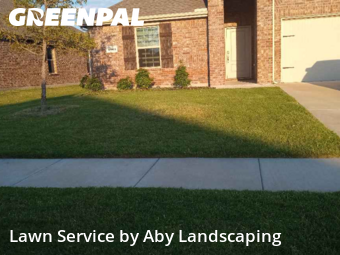 Weed Trimming in Princeton, 75407, Yard Mowing by Aby Landscaping, work completed in Nov , 2025