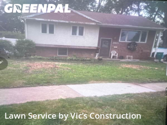 Lawn Maintenancein Joliet,60435,Lawn Cut by Vic’s Construction , work completed in Nov , 2025