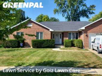 Grass Services in Oswego, 60543, Lawn Cutting by Goiz Lawn Care, work completed in Nov , 2025