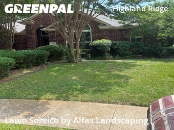 Lawn Mowingin Plano,75025,Lawn Care by Alfas Landscaping, work completed in Jun , 2026