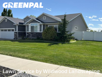 Front Yard Mowing in Layton, 84041, Yard Maintenance by Wildwood Landscaping , work completed in Nov , 2025