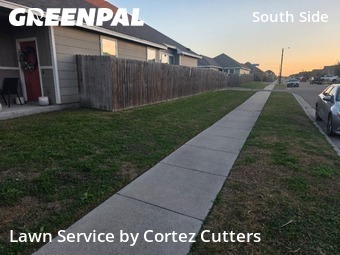 Backyard Landscaping In Corpus Christi,78414,Landscaping by Cortez Cutters , work completed in Jan , 2026