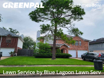 Lawn Mowing Servicein Stafford,77477,Grass Cut by Blue Lagoon Lawn Serv, work completed in Nov , 2025