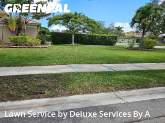 Lawn Cutting in Parkland, 33076, Lawn Work by Deluxe Services By A, work completed in Dec , 2025